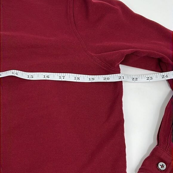 Bugatchi Maroon Button Down Shirt - Picture 3 of 8
